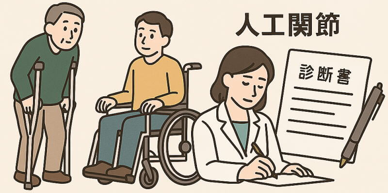 人工関節の障害年金
