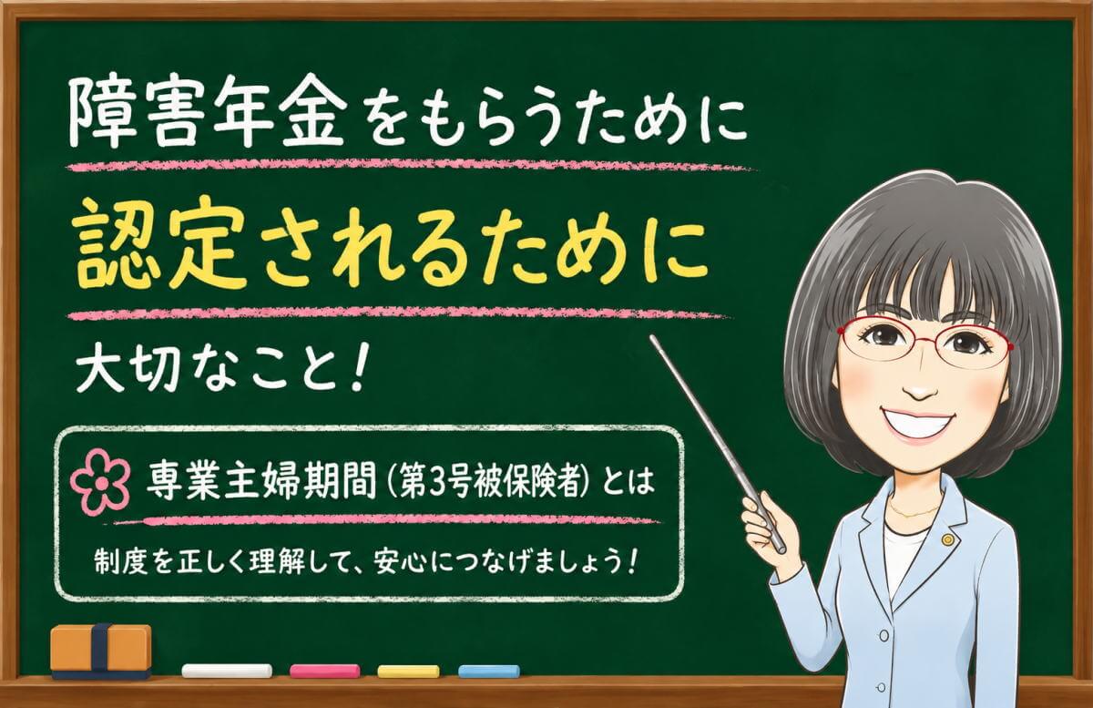 専業主婦期間（第3号被保険者）とは